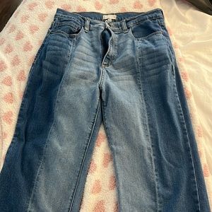 Alterd state two toned jeans